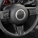 Carbon Fibre Steering Wheel Trims (NC 2005-2014)