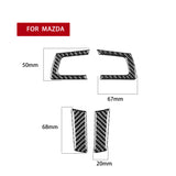 Carbon Fibre Steering Wheel Trims (NC 2005-2014)