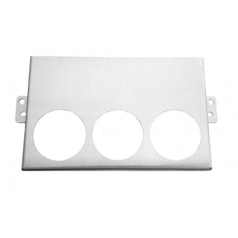 2 DIN Control Panel With 3X52MM Bottom Gauge Cut Outs (NB 1998-2004)