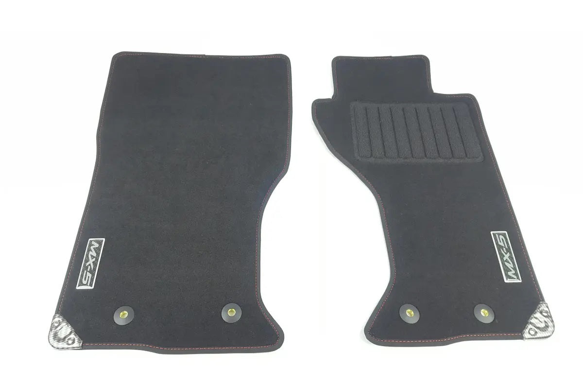 Floor Mats Carbon Fibre Accents Genuine Nd 2015 Current Mx5 Mania