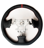 Enhanced Cipher Steering Wheel Leather with Red Stitching & Centre Stripe NB (1998-2004)