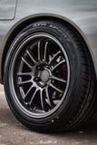 Koya Wheels SF02 (Set of 4) Matte Black- 17x9 - 4x100