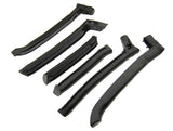 Soft Top Side Window Seals Kit 6pc - Hood Seal Weatherstrips (NA 1989-1997)