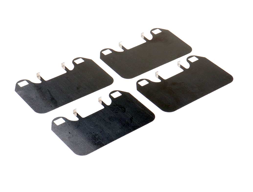 Kit 100 Distanziali Termici In Rame Per Dissipatore – Spessori 20x20mm Da 0.3 A 1.2mm, Conducibilità 401 W/mK – Per Chip IC, CPU, GPU, VGA, RAM, SSD M.2, PS5 - 3