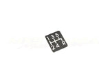 5 Speed Shift Pattern Sticker - Genuine (NA/NB8A 1989-2000)
