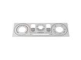 Brushed Stainless / Black Heater Panel (HVAC) - Jass Performance (NB 1998-2004)