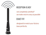 The Original Stubby Antenna by Cravenspeed - Short Aerial (NA/NB)