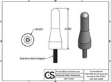 The Stubby Jr. Antenna by Cravenspeed - Short Aerial (NA/NB)