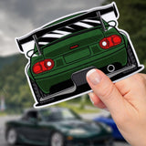 Modified MX5 NA Race Car Decal Sticker - 4 inch (Various Colours)