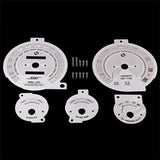 Classic Stainless Steel Gauge Faces - Jass Performance - (NA 1989-1997)