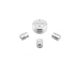 Heater Panel (HVAC) Aluminium Knobs Non A/C - Jass Performance (NA 1989-1997)