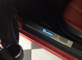 Illuminated Roadster Stainless Steel Scuff Plates (NC 2005-2014)