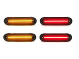 LED SMOKED Side Reflectors Front & Rear Set (NA/NB 1989-2004)