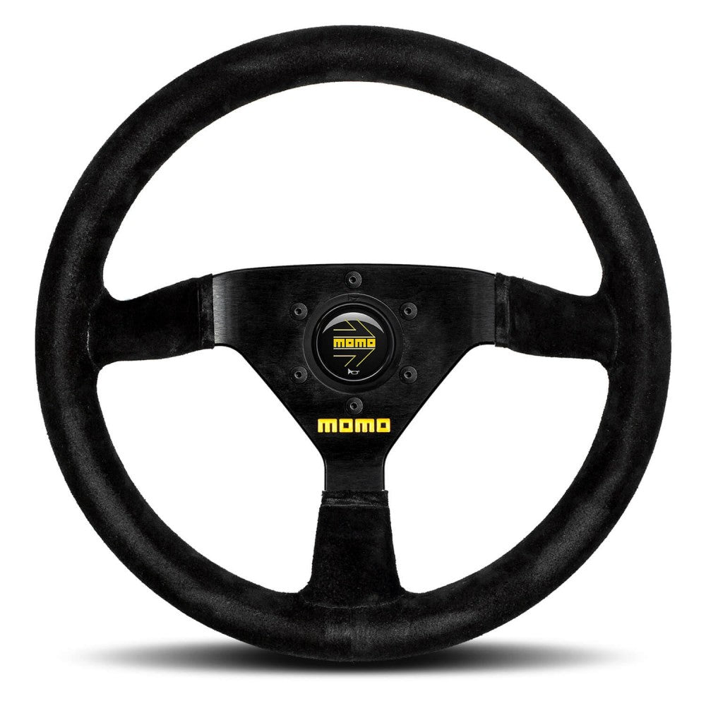 MOMO Mod 69 Black Suede 350mm – MX5 Mania