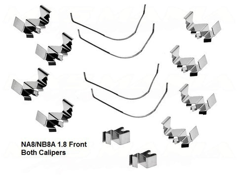 Brake Pad Fitting Kits [Clips/Springs] Front/Rear (NA8/NB8A 1994-2000)