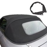 Soft Top Skin - 1pc - Cloth - Demisted Glass - No Zip - Rain Rail - Various Colours (NA/NB 89-04)