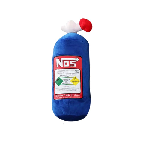 Nitrous Oxide "NOS" Bottle Plushie Cushion - Large