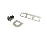 USB Lighter Charger and Button Bezels - Brushed Finish - Jass Performance (NA 1989-1993)