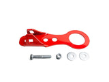 Rear Tow Hook Steel Powdercoat Red (NB)