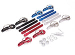 Aluminium Bonnet Pins (Silver / Black / Red / Blue)