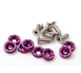 Fender Bolt & Washer Kit M6 8PC (Various Colours)