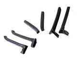 Soft Top Rubber Side Seals Left/Right - Hood Seal Weatherstrips - Genuine (NB 1998-2004)