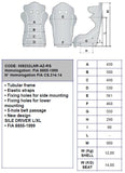 Sparco 'Sprint L' Black Race Seat (Large)