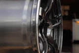 ADVAN Racing TC-4 - Black Gun Metallic and Ring  - 15x8 - 4x100 - ET28 SET OF 4