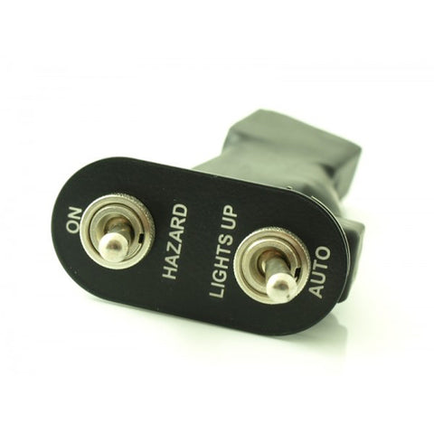 Pop Up and Hazard Switch Vintage Style Brushed Black - Jass Performance (NA 1989-1994)