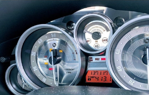 Classic Stainless Steel Gauge MPH Face - Jass Performance - (NC 2005-2008)