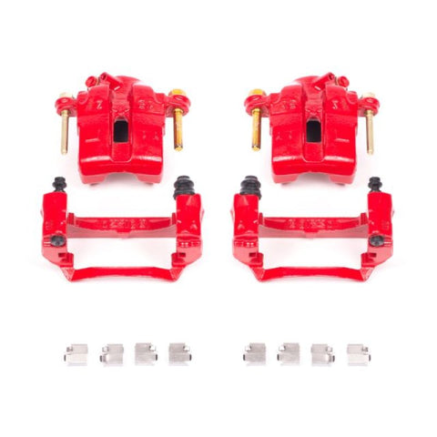 Front Brake Caliper Replacement Pair Red - (NA8/NB8A 1994-2000)