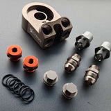 Chikara Motorsports Thermostatic Oil Sandwich Plate Adapter for Oil Cooler - (NA/NB 1989-2004)