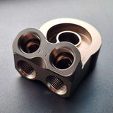 Chikara Motorspots Oil Sandwich Plate Adapter for Oil Cooler - (NA/NB 1989-2004)