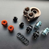 Chikara Motorspots Oil Sandwich Plate Adapter for Oil Cooler - (NA/NB 1989-2004)