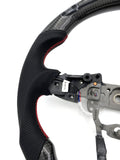 Carbon Fibre/ Leather Steering Wheel With LED Screen (ND 2015-Current)