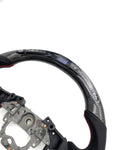 Carbon Fibre/ Leather Steering Wheel With LED Screen (ND 2015-Current)