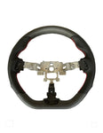 Enhanced Cipher Steering Wheel Leather with Carbon Fibre and Red Stitching NC (2005-2014)