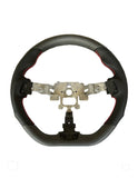 Enhanced Cipher Steering Wheel Leather with Carbon Fibre and Red Stitching NC (2005-2014)