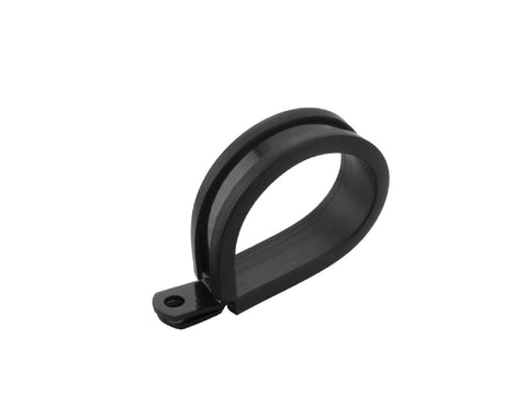 Cushioned Hose Mounting P-Clamp 38.1mm Black