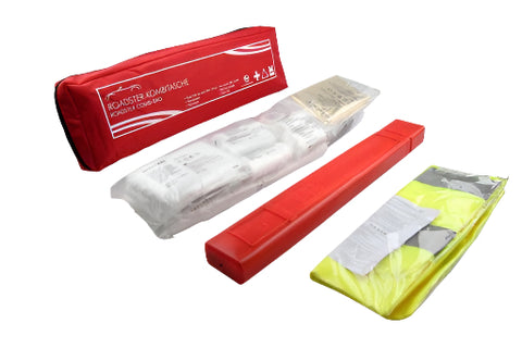 First Aid Kit, Warning Triangle & High VIS Jacket - (NA/NB/NC/ND)