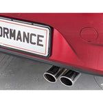 Double Stainless Exhaust Tip- Jass Performance (ND 2.0 2015-Current)