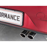 Double Stainless Exhaust Tip- Jass Performance (ND 2.0 2015-Current)