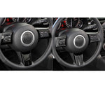 Carbon Fibre Steering Wheel Trims (NC 2005-2014)