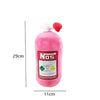 Nitrous Oxide "NOS" Bottle Plushie Cushion Pink - Small