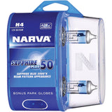 Narva Sapphire Plus 50 Headlight Globes - NA/NB8A - (89-00)