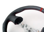 Enhanced Cipher Steering Wheel Leather with Red Stitching & Centre Stripe NB (1998-2004)