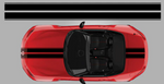 MX-5 Black Outlined Racing Stripe - (NA, NB, NC, ND)
