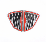 Carbon Fibre Look Side Window Louvers (ND 2015-Current)
