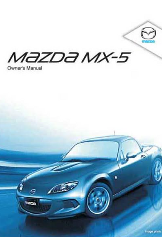 NC MX-5 Owners Manual - Genuine (NC 2009-2012)