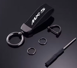 Suede Leather Key Chain Car Key Ring - (NA/NB/NC/ND 1989-Current)